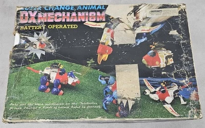 Robot Dx Mécanisme Super Change Animal Fabriqué À Taïwan Vintage Années 80 Rar - Photo 1/4