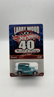 Hot Wheels Redline Club Larry Wood 40 Years of Design A-OK #4559/7500 New Sealed - Image 1 of 4
