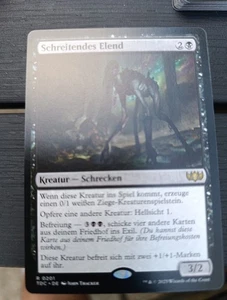 Spielefertiges Magic The Gathering Deck Schwarz Schrecken U. Elfen Einsteiger - Bild 1 von 2