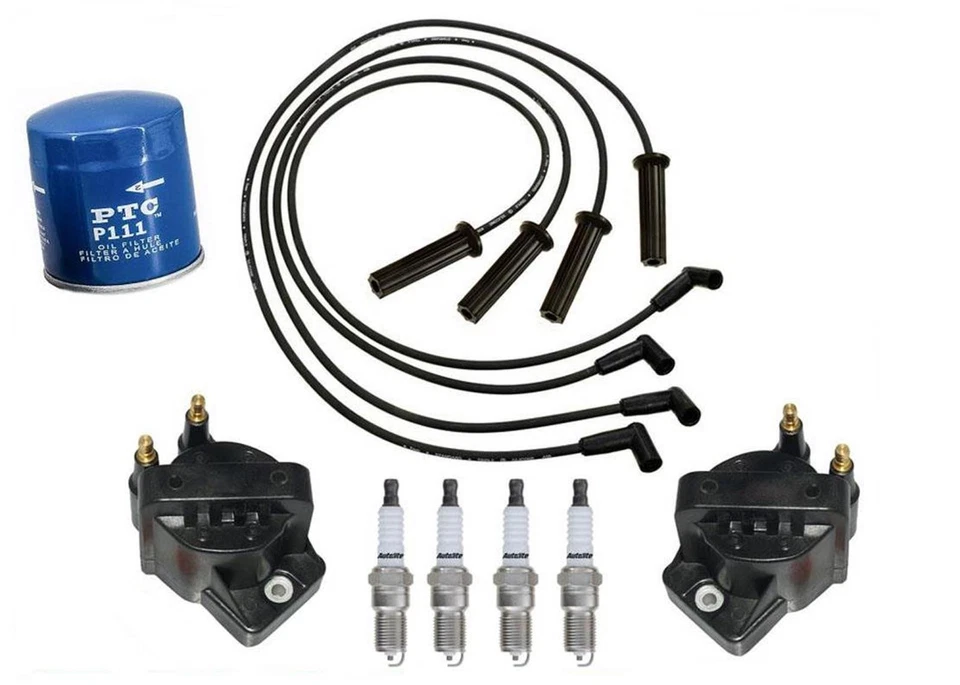 Bujías cables bobinas filtro de aceite para camioneta Chevrolet S10 2,2 L 94-95 Foto 1 de 4