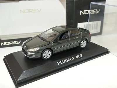 PEUGEOT 407 2006 Gris Manitoba NOREV 1:43 - Photo 1/2