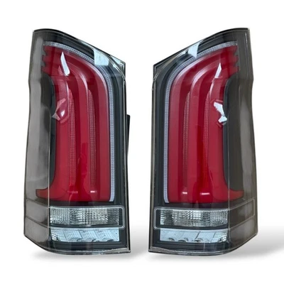 LED Rückleuchten für Mercedes Benz V-Klasse W447 14+ DYNAMISCHER BLINKER schwarz - Bild 1 von 4