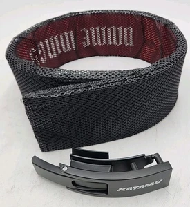 NEU Katamu Divine Wings Hebegürtel - weiß auf schwarz. Klein (21"-30") 10mm... - Bild 1 von 9