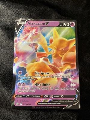 Alakazam V Promo SWSH: Sword & Shield Promo Cards SWSH083 NM - Image 1 of 2