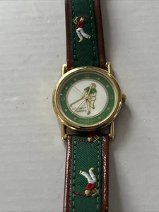 Orologio da polso vintage lusso donna golf vera pelle Japan Mov’t vintage - Foto 1 di 8
