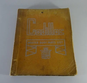 Teilekatalog / Parts List Cadillac Series 35-50 - 47-75 Body / Karosserie '1947 - Bild 1 von 6