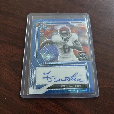 2022 Leaf Pro Set Metal - Blue Mojo #PA-JM2 John Metchie III /20 (AU, RC) - Image 1 of 2