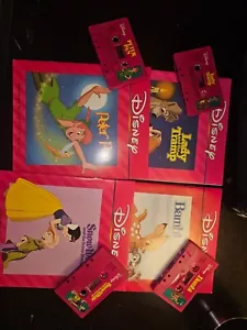 disney books and cassette tapes lot Peter Pan, Lady and The Tramp - Picture 1 of 4