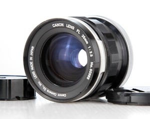 Canon FL 35mm f/2.5 MF Wide Angle Lens for FL / FD mount SLR Camera Tested! JPN