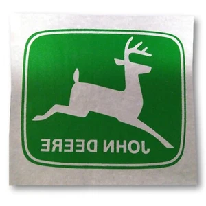 Vintage John Deere Iron-On Transfer 9.5"x8" Logo 1968–2000 NOS No Package - Picture 1 of 4