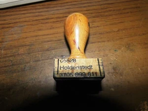 Deutsche Post Postfiliale Poststempel Holdenstedt - Bild 1 von 1