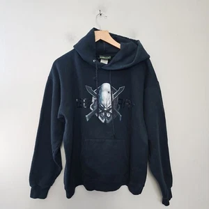 Vintage Halo 2 Hoodie Mens Medium Legendary Microsoft X Box Video Game Promo Y2K - Picture 1 of 8