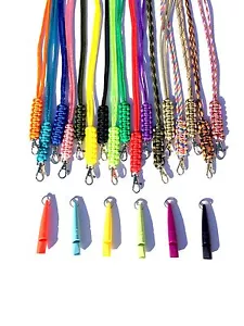 Acme 211.5 Dog Whistle & Cobra Stitch Lanyard - Gun Dog Training VARIOUS COLOURS - Picture 1 of 18