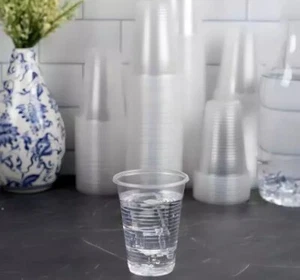 Plastic House Clear Plastic Cups Bulk -. (pack of 2500) - Disposable 7 Oz - Picture 1 of 4