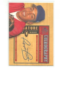2001 SP TOP PROSPECTS CHIROGRAPHY #JT JOE TORRES   AUTO - Picture 1 of 2