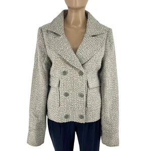 TEX By Max Azria Damen Blazer Jacke Grau Größe M - Bild 1 von 10
