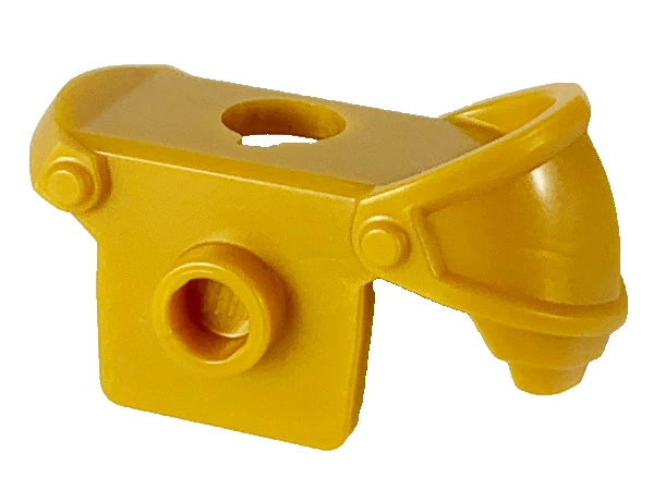 Lego minifigura 1x armadura protección de hombros armadura de hombro 65435 oro perla