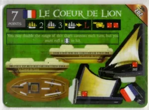 Wizkids Pirates of the South China Seas #202 Le Coeur De Lion Limited Edition - Picture 1 of 2