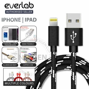 Braided USB Charger Phone Cable Data Cord For iPhone 14 13 12 11 Pro Max XR iPad - Picture 1 of 11