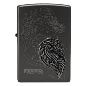 ZIPPO Cyber Dragon ENCENDEDOR negro - Imagen 1 de 4