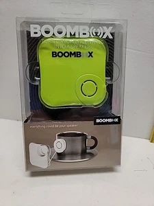 Audio Speaker BOOMBOX Portable Everything could be your speaker Neon Green  - Picture 1 of 2