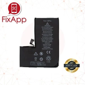 PREMIUM APPLE IPHONE 14 PRO - BATTERIA ZERO CICLI COME ORIGINALE + BIADESIVO - Zdjęcie 1 z 1
