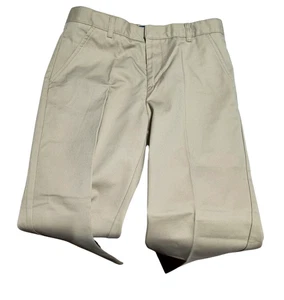 French Toast Boy's Khaki Twill Pants Relaxed Fit Adjustable Waist Size 14 Husky - Picture 1 of 8