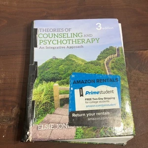 Theories of Counseling and Psychotherapy Jones-Smith 3rd Edition Hardcover Psych - Picture 1 of 9