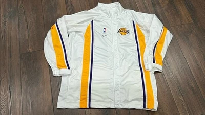 Vintage Nike Authentic 2000’s Los Angeles Lakers Warm Up Suit XL Breakaway Pants - Image 1 of 4
