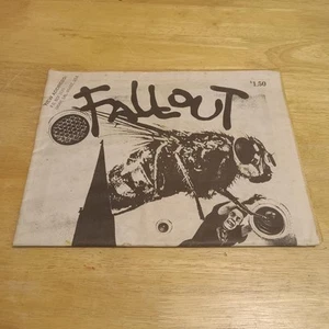 Fallout No 4 1981 Fallout Productions Winston Smith Fold Over Newsprint VG+ - Picture 1 of 5