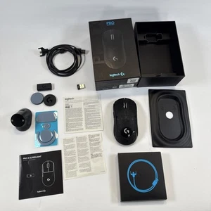 Logitech G PRO X SUPERLIGHT Wireless Gaming Mouse - Black Click And Scroll Issue - Afbeelding 1 van 12
