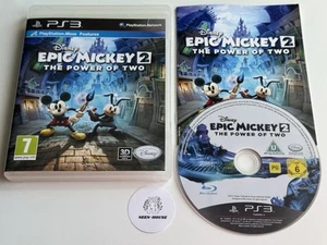 Disney Epic Mickey 2 The Power Of Two - PlayStation PS3 - PAL FR - Complet - Foto 1 di 4