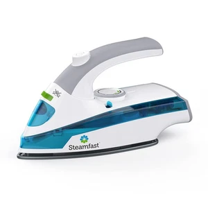 SF-710 Mini Steam Iron, Non-Stick Sole Plate, Foldable Handle, 45 Second Heat... - Picture 1 of 6