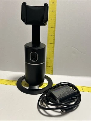 Trípode de seguimiento facial automático con soporte de teléfono de seguimiento de rotación remota de 360° Foto 1 de 4