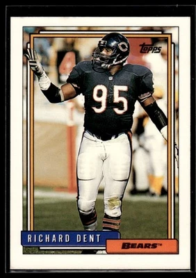 1992 Topps Richard Dent Chicago Bears #128 - Image 1 of 2