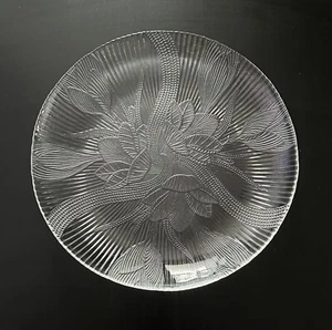 Vintage Arcoroc France Canterbury crystal 9” Luncheon Plate Replacement EUC - Picture 1 of 4