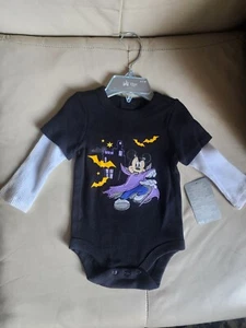 Body de bebé Disney Mickey Mouse Drakula (6-9 meses) - Imagen 1 de 2