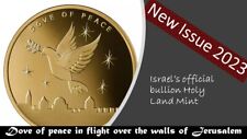 Bullion - Dove of Peace flight over the Jerusalem walls 1/25 oz Gold 9999 coin