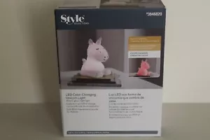 Style Selections Unicorn Color Changing Child Safe BPA Free LED Night Light - Picture 1 of 5