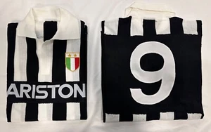 maglia Juve Ariston 1983/84 Paolo Rossi N°9 Calcio Acrilico Vintage Lanetta - Foto 1 di 8