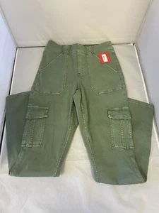🔥 Spanx • Stretch Twill Ankle Cargo Pant • Sage Olive • Women’s Size M $128 - Picture 1 of 8