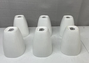 Corelle Ultra Scandia White Coffee Cup Mug Fine Porcelain 9 oz Set of 2 - Picture 1 of 10