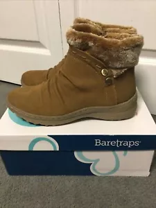 Baretraps Slick Wildleder Stiefeletten ~ Whiskey ~ Neu ~ Größe 8 - Bild 1 von 7