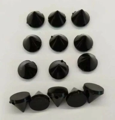 borchie 150 pz borchie sfuse 10mm con buco da cucire per scarpe borse jeans - Immagine 1 di 2