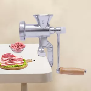 Fleischwolf Fleischwolf Füller Schwerlast Manuell Wurstfüller Soßenmaschine Maschine - Bild 1 von 12