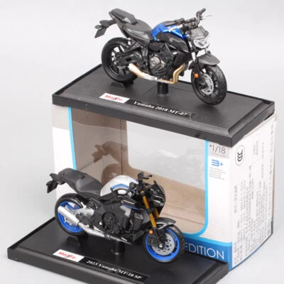 Maisto Yamaha MT 10 MT-10 SP 2023 Escala 1/18 Moto Diecast Modelo Juguete Foto 1 de 4