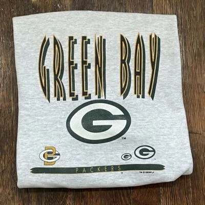 Sudadera de fútbol americano NFL vintage para mujer de los Green Bay Packers de la década de 1990 talla XS Foto 1 de 4