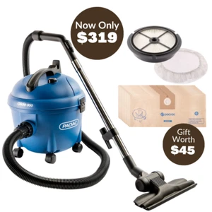 Pacvac Glide 300 Commercial Canister Vacuum Cleaner 1300W + Service Kit - Picture 1 of 9