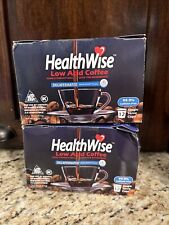  2 HealthWise Low Acid Swiss Water Decaffeinated Coffee for Keurig K-Cup 24 Count