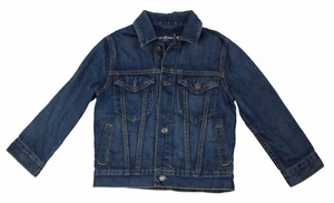 GapKids Girls Size XS Dark Wash Denim Jean Jacket - Picture 1 of 8